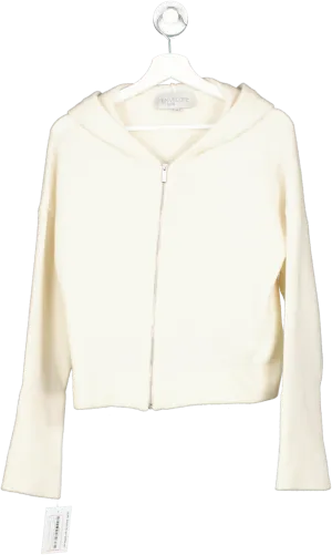 Envelope Cream Go To Cashmere And Merino Cardigan UK 8